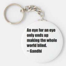 Gandhi Quote Keychains