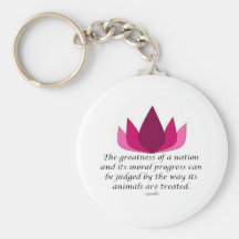 Gandhi Quote Keychains