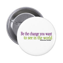 Gandhi Quote Pin