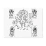 Ganesh and shiva postcards
