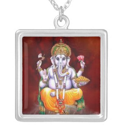 Ganesh and Spiritual Weapons Custom Jewelry by thespiritualsource