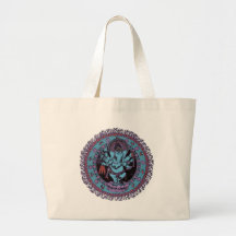 Ganesh Dancer Canvas Bags