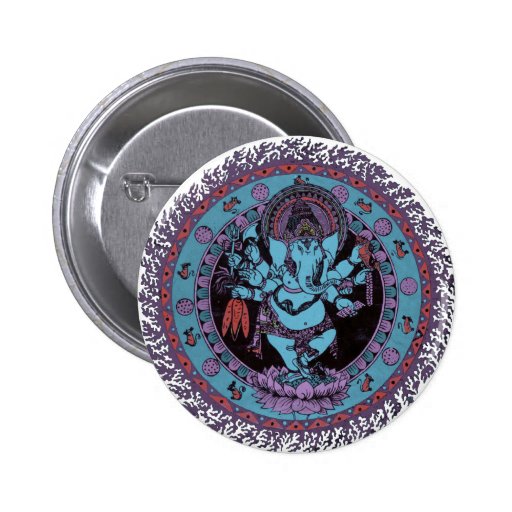 Ganesh Dancer Pins