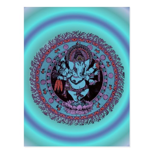 Ganesh Dancer Post Cards
