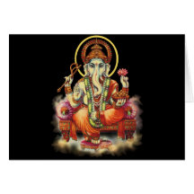Ganesh greeting card