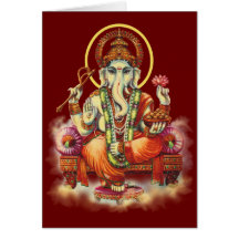 Ganesh greeting card
