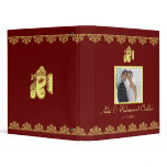 Ganesh Wedding Photo Album 3 Ring Binders