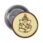 Ganesha Gift Pinback Button