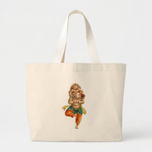 Ganesha in a Vrksasana (Tree) Yoga Pose Bag