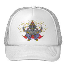 Ganesha Mesh Hat