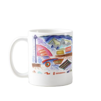 Gang of 18 on the Yangtze River (China) Mugs by Julier