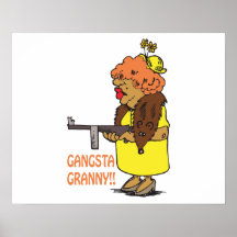 Gangsta Granny Print