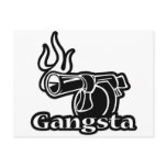 Gangsta Postcard