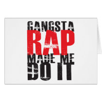 Gangsta Rap Made Me Do It - Black