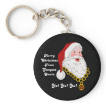 Gangsta Santa Key Chain