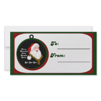 Gangsta Santa Photo Card