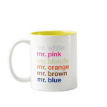 Gangster Colours mugs
