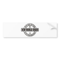 Gangster Government Bumper Sticker