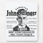 Gangster John Dillinger Mousepads