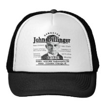 Gangster John Dillinger Trucker Hat