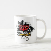 Gangster Rap Music Mug