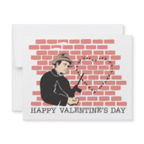 Gangster Valentine's Day Custom Invitations