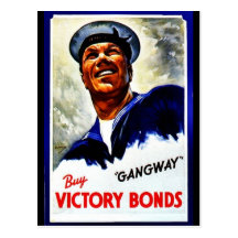 Gangway, Buy Victory Bonds Postcards
