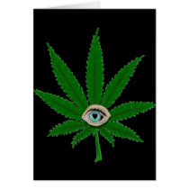 Ganja I Shamanix Greeting Card