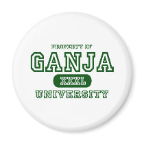 Ganja University Fridge Magnets