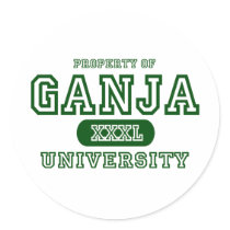 Ganja University Sticker