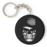 Ganster Skull Key Chain