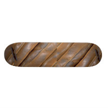 Gant de base-ball en cuir abstrait skateboard