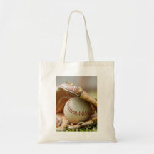 Gant et boule de base-ball sac en toile