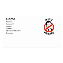 GANT FAUX MODÈLE DE CARTE DE VISITE
