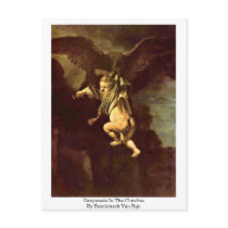 Ganymede In The Clutches By Rembrandt Van Rijn Postcard