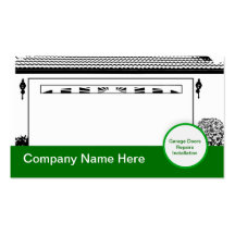 Garage Door Business Cards