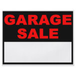 Garage Sale Flyer
