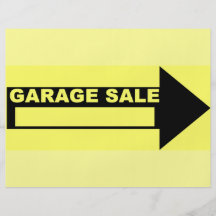 Garage Sale Flyer