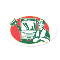 Garbage Collector and Side Loader Rubbish Truck Stickers