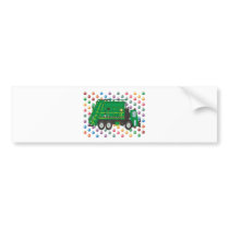 garbage truck Ornaments Bumper Sticker