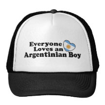 Garçon argentin casquettes