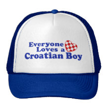 Garçon croate casquettes