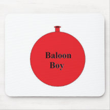 Garçon de ballon tapis de souris