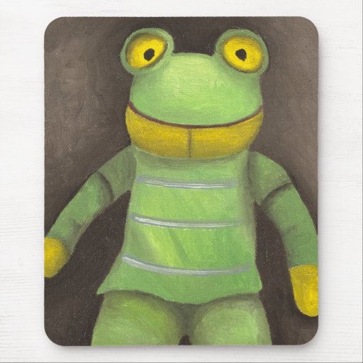 Garçon de grenouille tapis de souris