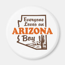 Garçon de l'Arizona Aimants