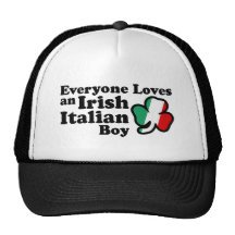 Garçon italien irlandais casquette de camionneur