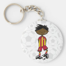 Garçon Keychain du football de Ghanian Porte-clés