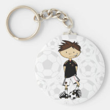 Garçon Keychain du football de l'Allemagne Porte-clefs