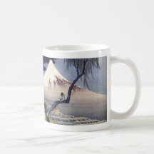 Garçon sur le mont Fuji, Hokusai Tasse
