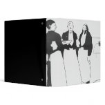 Garcons de Cafe Vinyl Binders